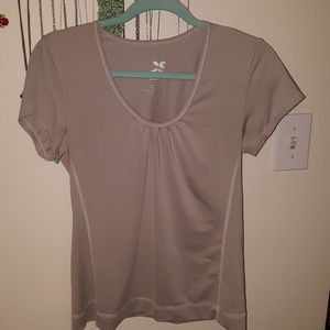 Grey work out T